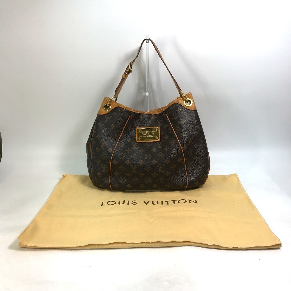 Louis Vuitton Monogram Galliera PM Shoulder Bag Brown